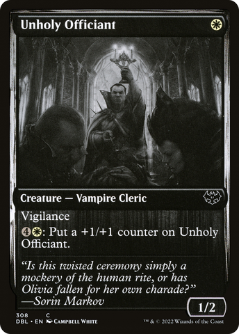 Unholy Officiant [Innistrad: Double Feature]