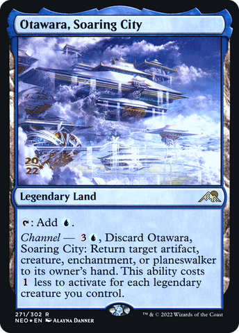 Otawara, Soaring City [Kamigawa: Neon Dynasty Prerelease Promos]