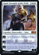 Ajani, Strength of the Pride  [Core Set 2020 Prerelease Promos]