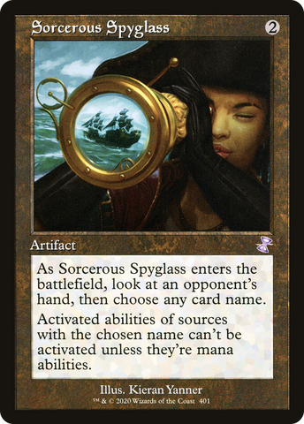 Sorcerous Spyglass (Timeshifted) [Time Spiral Remastered]