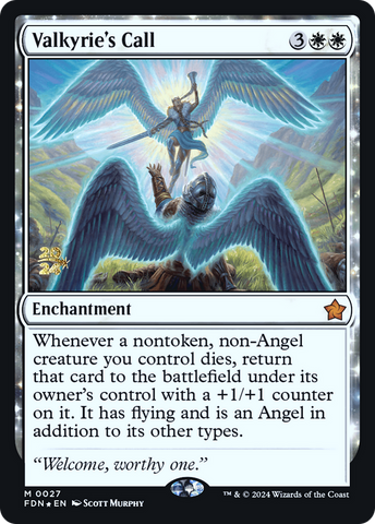 Valkyrie's Call [Foundations Prerelease Promos]
