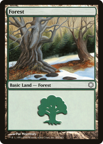 Forest (381) [Coldsnap Theme Decks]