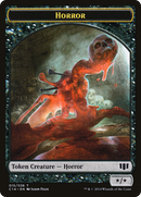 Horror // Zombie (016/036) Double-sided Token [Commander 2014 Tokens]