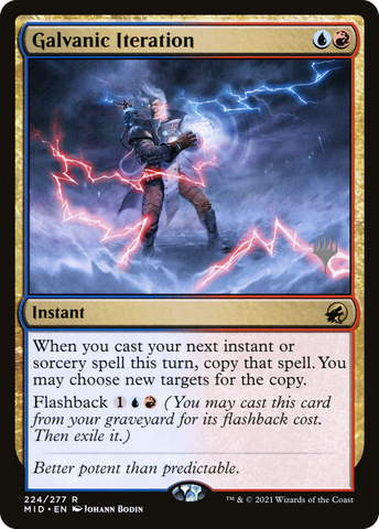 Galvanic Iteration (Promo Pack) [Innistrad: Midnight Hunt Promos]