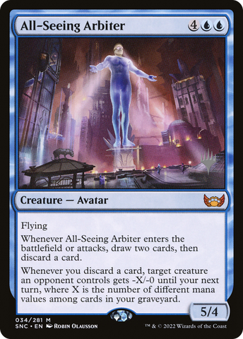 All-Seeing Arbiter (Promo Pack) [Streets of New Capenna Promos]