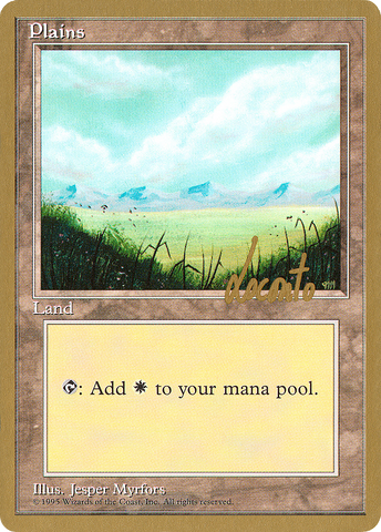 Plains (ml364) (Michael Loconto) [Pro Tour Collector Set]