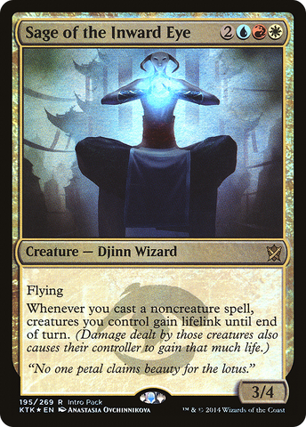 Sage of the Inward Eye (Intro Pack) [Khans of Tarkir Promos]