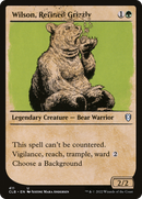 Wilson, Refined Grizzly (Showcase) [Commander Legends: Battle for Baldur's Gate]