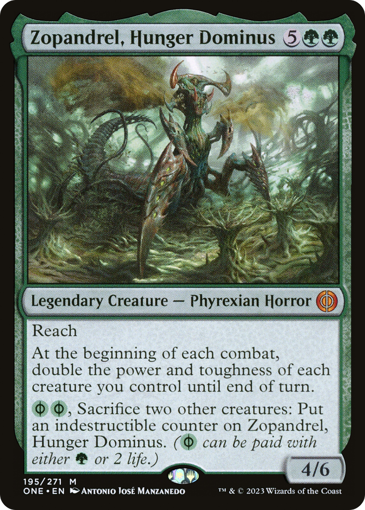 Zopandrel, Hunger Dominus [Phyrexia: All Will Be One]