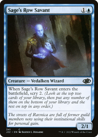 Sage's Row Savant [Jumpstart 2022]