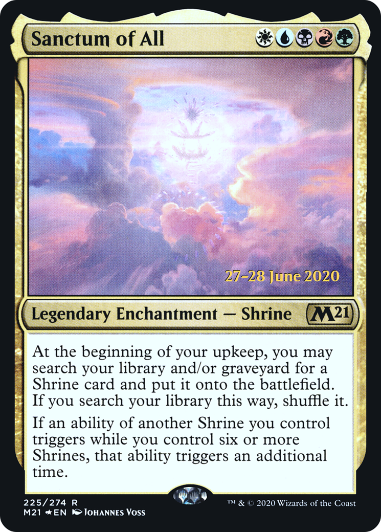 Sanctum of All  [Core Set 2021 Prerelease Promos]