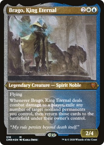 Brago, King Eternal [Commander Legends Etched]