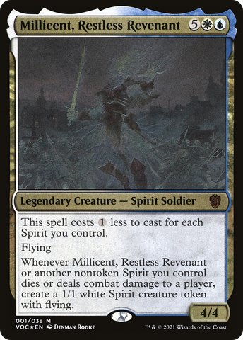 Millicent, Restless Revenant (Display Commander) [Innistrad: Crimson Vow Commander]