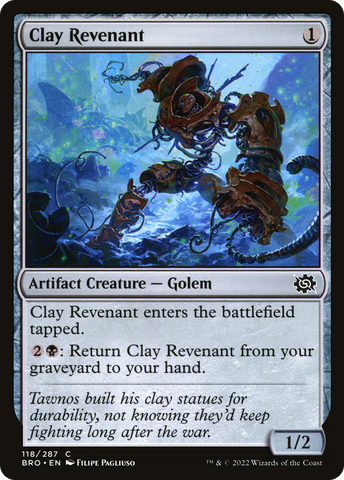 Clay Revenant [The Brothers' War]