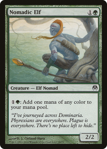 Nomadic Elf [Duel Decks: Phyrexia vs. the Coalition]