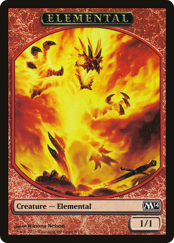 Elemental (8/13) [Magic 2014 Tokens]