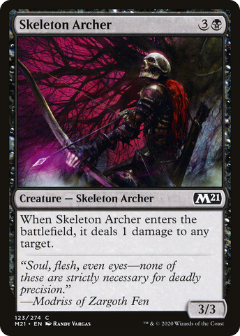 Skeleton Archer [Core Set 2021]