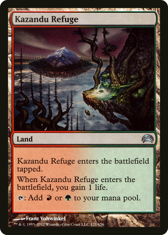 Kazandu Refuge [Planechase 2012]