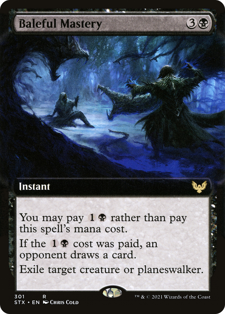 Baleful Mastery (Extended) [Strixhaven: School of Mages]