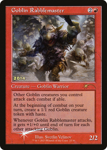 Goblin Rabblemaster [30th Anniversary Promos]