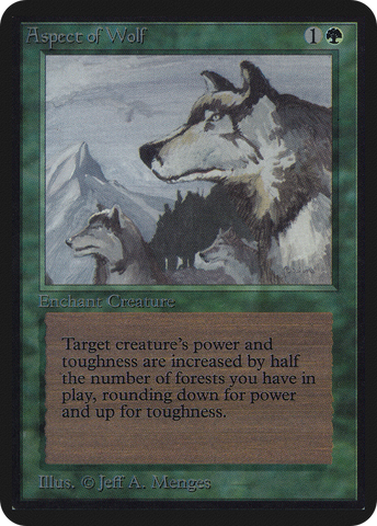Aspect of Wolf [Limited Edition Alpha]