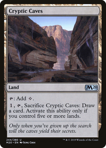 Cryptic Caves [Core Set 2020]