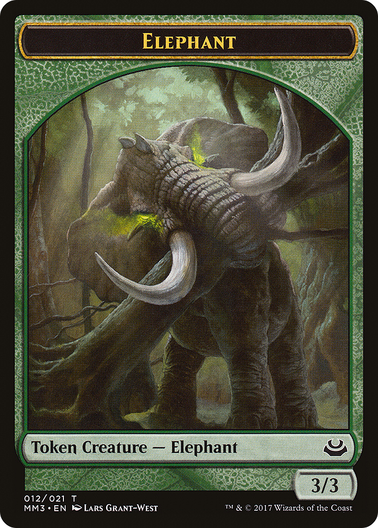 Elephant [Modern Masters 2017 Tokens]