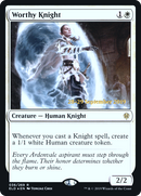 Worthy Knight  [Throne of Eldraine Prerelease Promos]