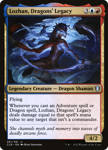 Lozhan, Dragons' Legacy [Commander Legends: Battle for Baldur's Gate]