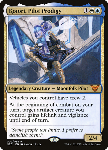 Kotori, Pilot Prodigy [Kamigawa: Neon Dynasty Commander]