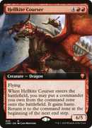 Hellkite Courser (Extended Art) [Commander Legends]