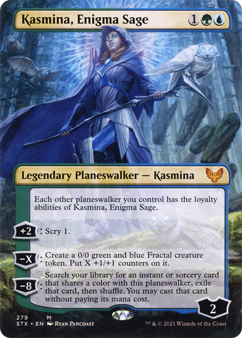 Kasmina, Enigma Sage (Extended) [Strixhaven: School of Mages]