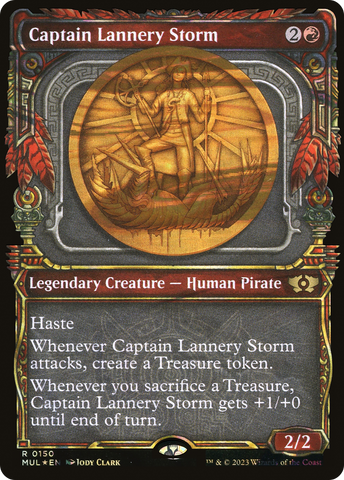 Captain Lannery Storm (Halo Foil) [Multiverse Legends]