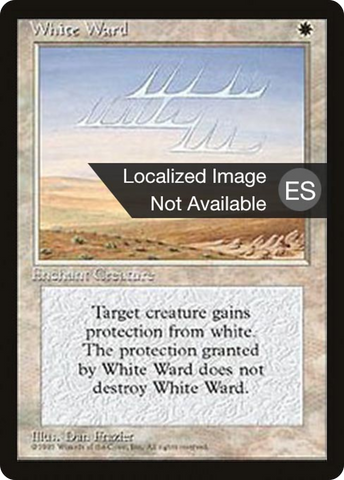 White Ward [Fourth Edition Foreign Black Border]