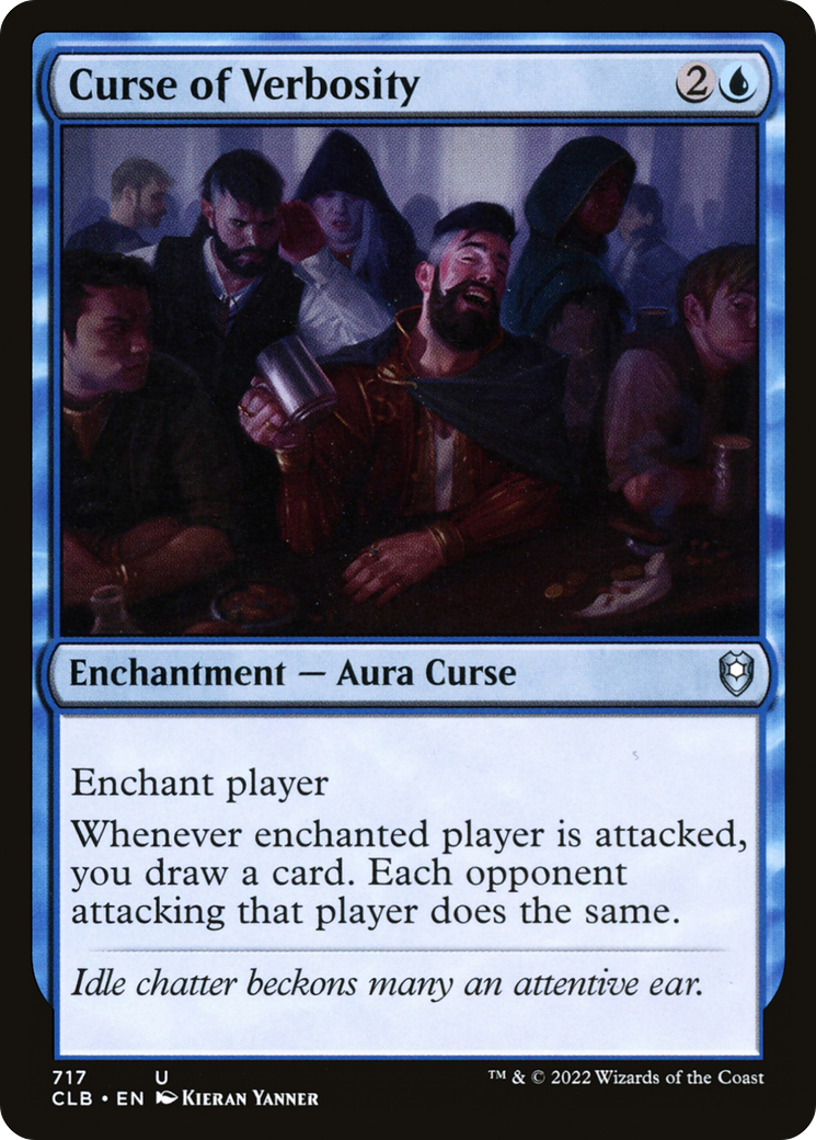 Curse of Verbosity [Commander Legends: Battle for Baldur's Gate]