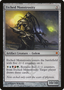 Etched Monstrosity [New Phyrexia]
