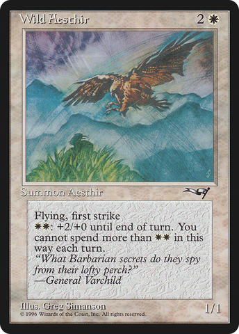 Wild Aesthir (Lightning Background) [Alliances]