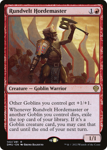 Rundvelt Hordemaster [Dominaria United]