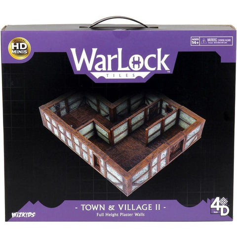 4D Warlock Tiles - Town & Village 2: Plaster Walls ( 16511 )