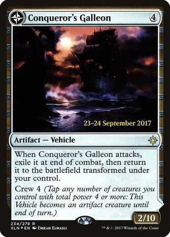 Conqueror's Galleon // Conqueror's Foothold  [Ixalan Prerelease Promos]