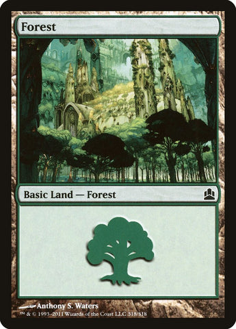 Forest (318) [Commander 2011]