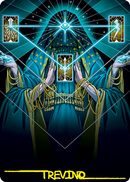 Strategic Planning Art Card (Gold-Stamped Signature) [Strixhaven: School of Mages Art Series]