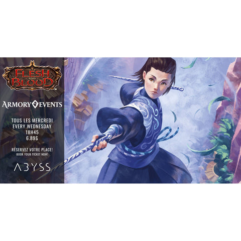 Flesh and Blood Armory Event ticket